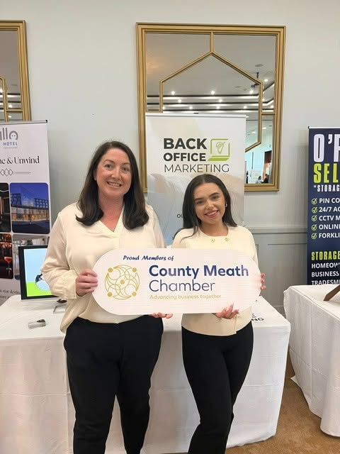 Back Office Marketing at the meath chamber business showcase
