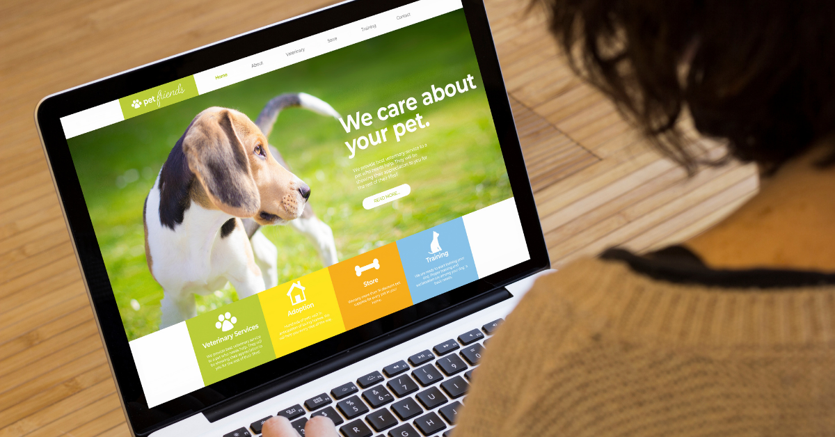 a business website